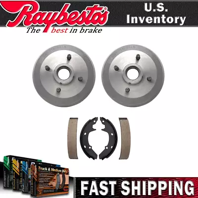 Kit trasero Raybestos tambores de freno y zapatas de freno para Ford EXP 1985 1984 Foto 1 de 4