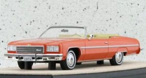Chevrolet Caprice Convertible - 1975 - naranja metálico - SELLO 1:43 - Imagen 1 de 6