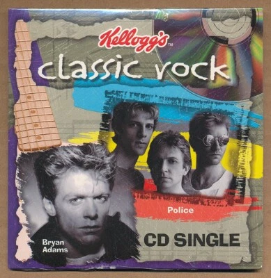 Kellogg's Classic Rock [Police, Bryan Adams] RARE promo CD sampler (NEW) — 第 1/2 张图片