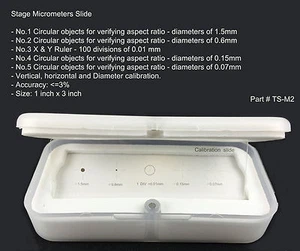 Deslizador micrómetro de 5 en 1 etapa Azzota®, 5 escalas - Imagen 1 de 4