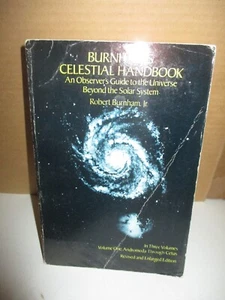 Burnham's Celestial Handbook Volume One by Robert Burnham, Jr (1978, Paperback - Picture 1 of 7