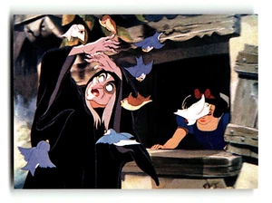 1993 Disney Snow White and the Seven Dwarfs Trading Card #47 Sensing Danger - Picture 1 of 4