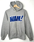 Hanes Jugend Hoodie Sweatshirt Art to Wear Cosplay bestickt Logo grau Größe XL