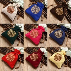 Handmade Small Bucket Bag Ethnic Style Cosmetic Handbag Jewelry Bag ctivity - Picture 1 of 8