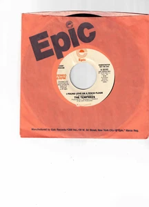 The Temprees DISCO 45 (EPIC 8-50192) I Found Love On A Disco Floor PROMO NM - Imagen 1 de 2