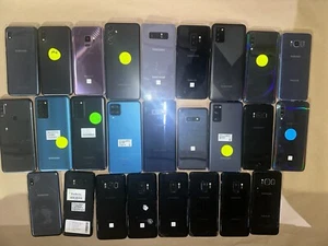 Lot of 26 Samsung Galaxy S20 FE 5G S10e A50 S9 S9+ Note9 S8 Note8 FOR PARTS ONLY - Picture 1 of 13