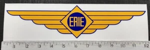 Erie Railroad Railway Wings vintage retro sticker decal - Picture 1 of 1