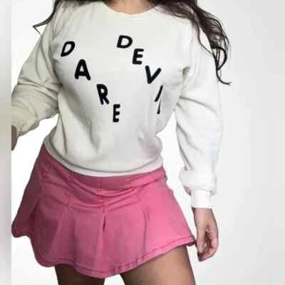 Wildfox Dare Devil Junior Sweatshirt - Image 1 of 4