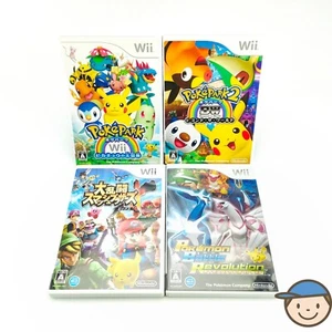Nintendo Wii Poke Park 1 2 Pokemon Battle Revolution Super Smash Bros Japan - Picture 1 of 20