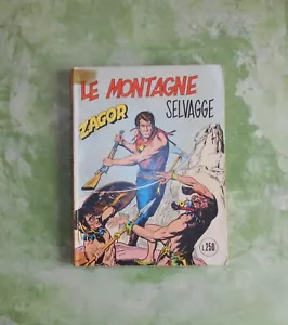 ZAGOR ZENITH N.156 "LE MONTAGNE SELVAGGE" ORIGINALE PRIMA EDIZIONE OTTIMO - Foto 1 di 3