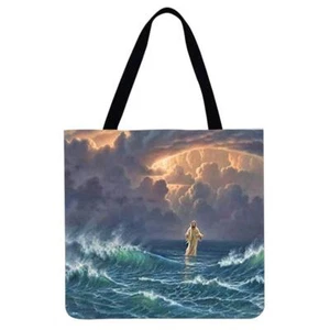 Jesus linen bag - Picture 1 of 3