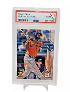 2020 Topps Yordan Alvarez Rookie RC #276 PSA 10 Houston Astros GEM MINT๐๐ฅ๐ - Picture 1 of 2