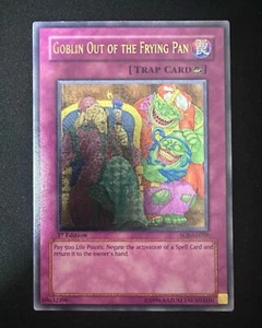 Yu-Gi-Oh! Goblin Out Frying Pan SOI-AE059 1st Edition Ultimate Asian English EX - Picture 1 of 6