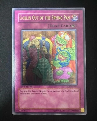 Yu-Gi-Oh! Goblin Out Frying Pan SOI-AE059 1st Edition Ultimate Asian English EX - Image 1 of 4