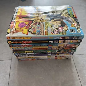 Lot of 11 Shonen Jump Magazine Manga 2006 Set Yu-Gi-Oh, One Piece, Naruto, More! - Picture 1 of 19