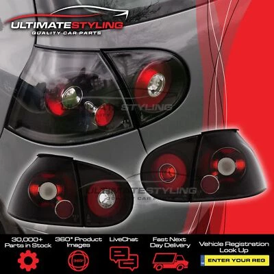 VW Golf Mk5 Rear Back Lights Black Lexus Style Upgrade Custom Tail 2003-2009 GTI - Image 1 of 4