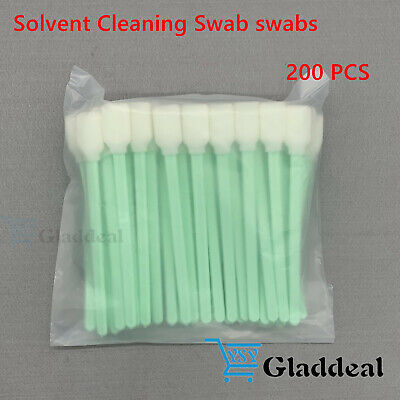 200 Solvent Cleaning Swab Swabs For Large Format Roland Mimaki Mutoh Printers • 18.03$