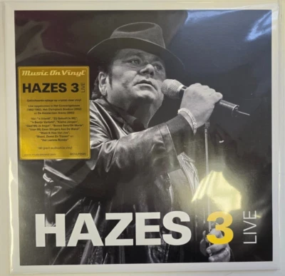 André Hazes Hazes 3 Live LP Album vinyl record limited gold numbered - Image 1 of 4