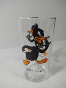 Vintage 1973 "DAFFY DUCK” Warner Bros Looney Tunes Pepsi Collector Series Glass - Picture 1 of 5
