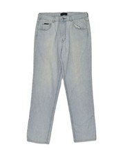VALENTINO Mens Slim Jeans W38 L34 Blue Cotton ZE04