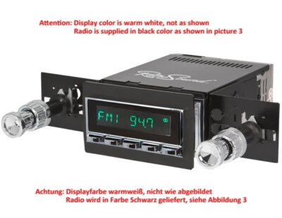 für GMC Truck 1960 1961 1962 1963 Oldtimer Auto Radio DAB+ UKW Bluetooth AUX-in - Bild 1 von 4