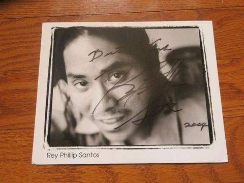 Rey Phillip Santos Autographed Hand Signed 8x10 Photo Stargate Atlantis Cover
