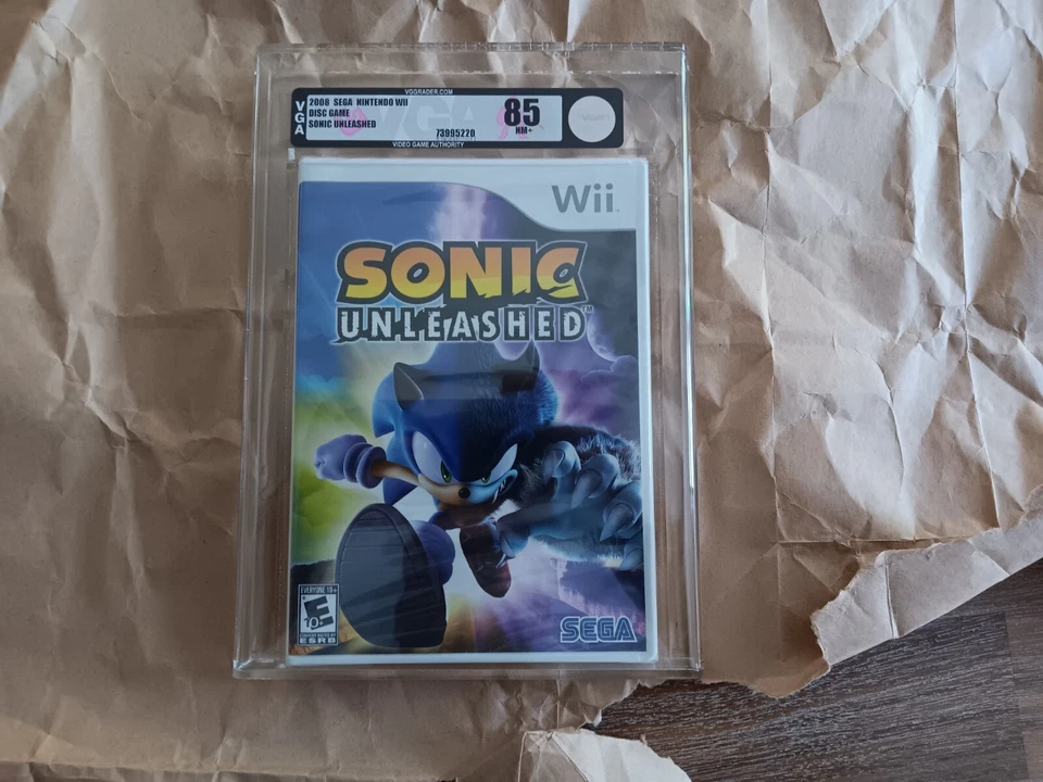 Sonic Unleashed (wii) brand new VGA 85 - Image 1 of 3