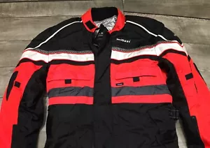 Mossi Motosports Motorcycle Biker Riding Jacket Coat Men’s Size Large Vintage - Picture 1 of 13