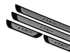 Listones de entrada sport cromo acero inoxidable 4 piezas para AUDI A4 B8 AVANT 2009-2016 - Imagen 1 de 4