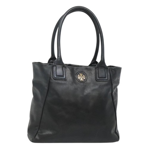 Borsa tote TORY BURCH pelle nero oro originale bs25404