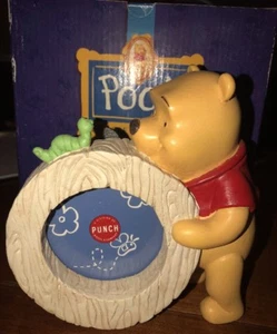 Disney "Punch" Michael's & Co. Winnie Pooh Resin Picture Frame With Box - Picture 1 of 3