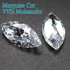Marquise White D GH IJ Color Loose Moissanite Gemstone VVS1 With GRA Jewelry DIY