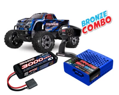 Traxxas Stampede HD BL-2S blau Bronze Combo TRX36354-4-BLUE-BRONZE-COMBO  - Bild 1 von 4