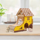 Adorable Hamster and Rabbit Chew - Wooden Shoe House for Small Animals