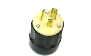 Leviton Nema L6-20 20A- 250V GRDG Twist Lock Male Cord Cap NOS - Picture 1 of 3