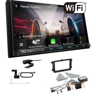 Kenwood Autoradio WiFi CarPlay Android Auto für Volkswagen VW Passat Canbus - Bild 1 von 4