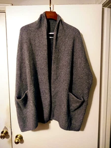 Cárdigan BERYLL Frente Abierto MUY GRUESO, PESADO 95% CACHEMIR TALLA ÚNICA Suéter Largo - Imagen 1 de 4