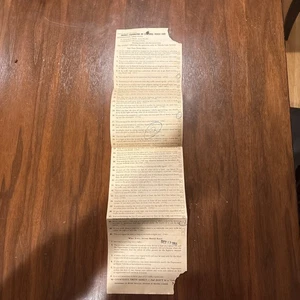 Vintage 1955 California DMV Drivers Examination - Picture 1 of 4