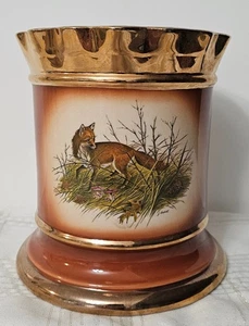 Vintage Jim Beam Mr And Mrs T Red Fox Planter - Picture 1 of 5