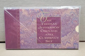 1993 Thomas Jefferson Coinage and Currency Set - Bild 1 von 8