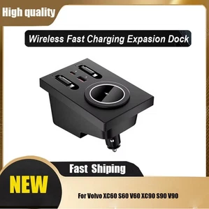 Car Wireless Phone Charger for Volvo XC60 2018-2025 S90 V90 2017-2025 XC90 AAU - Photo 1 sur 13