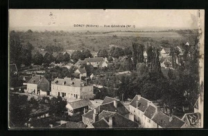 AK Donzy, Gesamtansicht 1921 - Bild 1 von 2