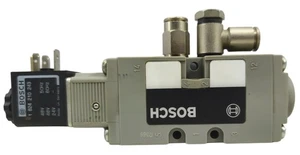 Bosch 0 820 022 026 1 824 210 243 Elettrovalvola singola e bobina 9180 5/2 vie G1/8 - Foto 1 di 9