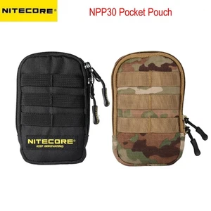 NITECORE NPP30 Pocket Pouch Borsa Attrezzi Impermeabile 500D Tessuto Poliestere MOLLE Borse - Foto 1 di 16