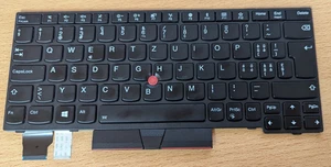 Oryginalna klawiatura Lenovo 01YP226 QWERTZ CH (Szwajcaria) do X280 X390 X395 A285 L13 - Zdjęcie 1 z 3