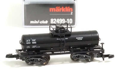 82499-10 Z-Scale Marklin ATSF  39' Single Dome Tank Water Car, New in box - Image 1 of 2