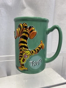 Disney Store Tigger Coffee Mug Just Tiggerific Green  - Picture 1 of 6
