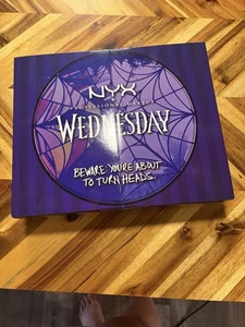 NYX Cosmetics X  Wednesday Vault Eyes Lips Face Limited Ed - Picture 1 of 3