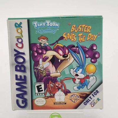 Tiny Toon Adventures Buster Saves the Day (Nintendo GameBoy Color, 2001) - Image 1 of 4