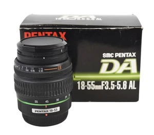 SMC Pentax DA 18-55mm f3.5-5.6 AL Lens - Boxed - Picture 1 of 6